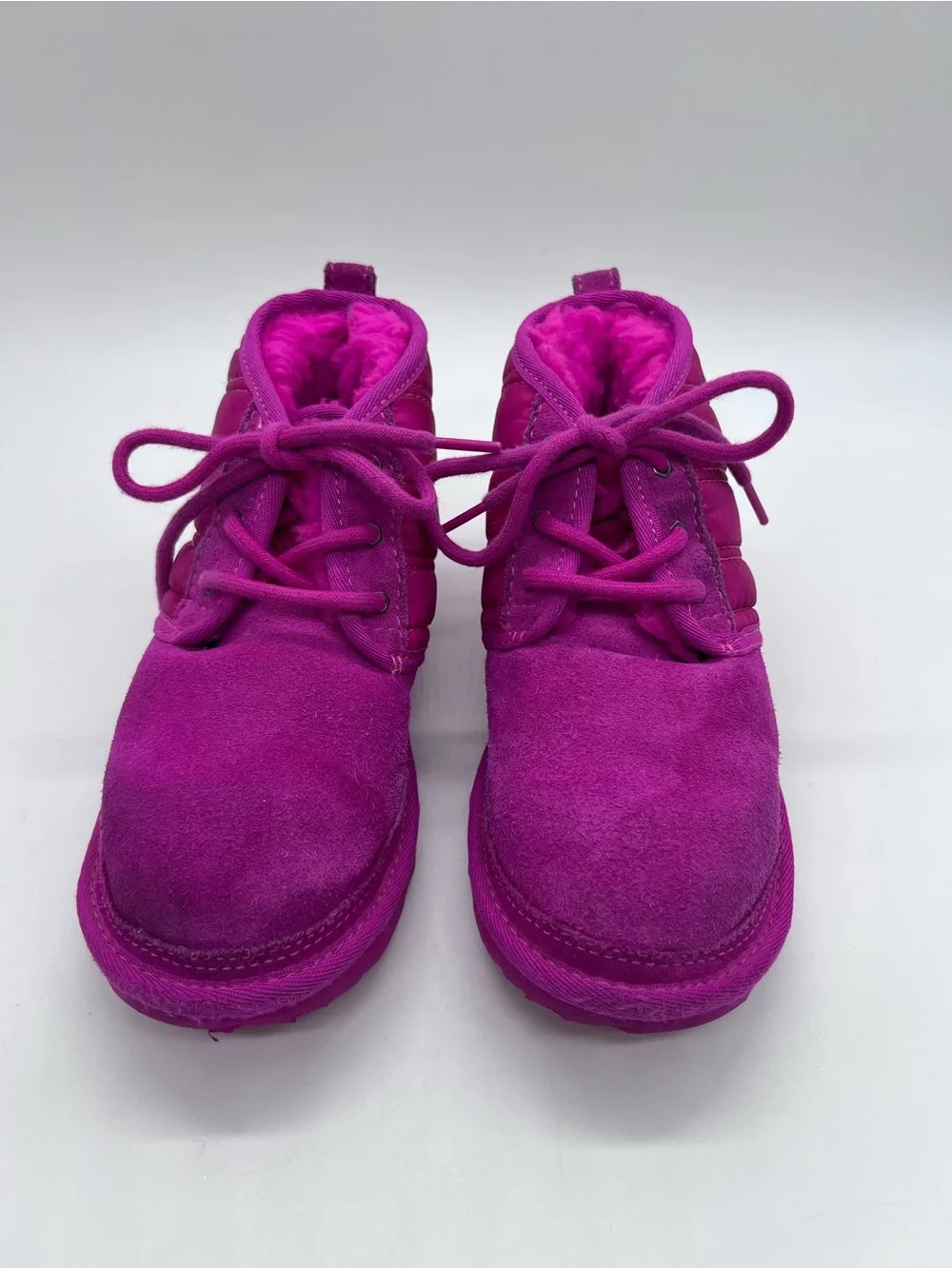 UGG Neumel II LTA Hot Pink Suede Bootie Unisex Size Little Kids 1